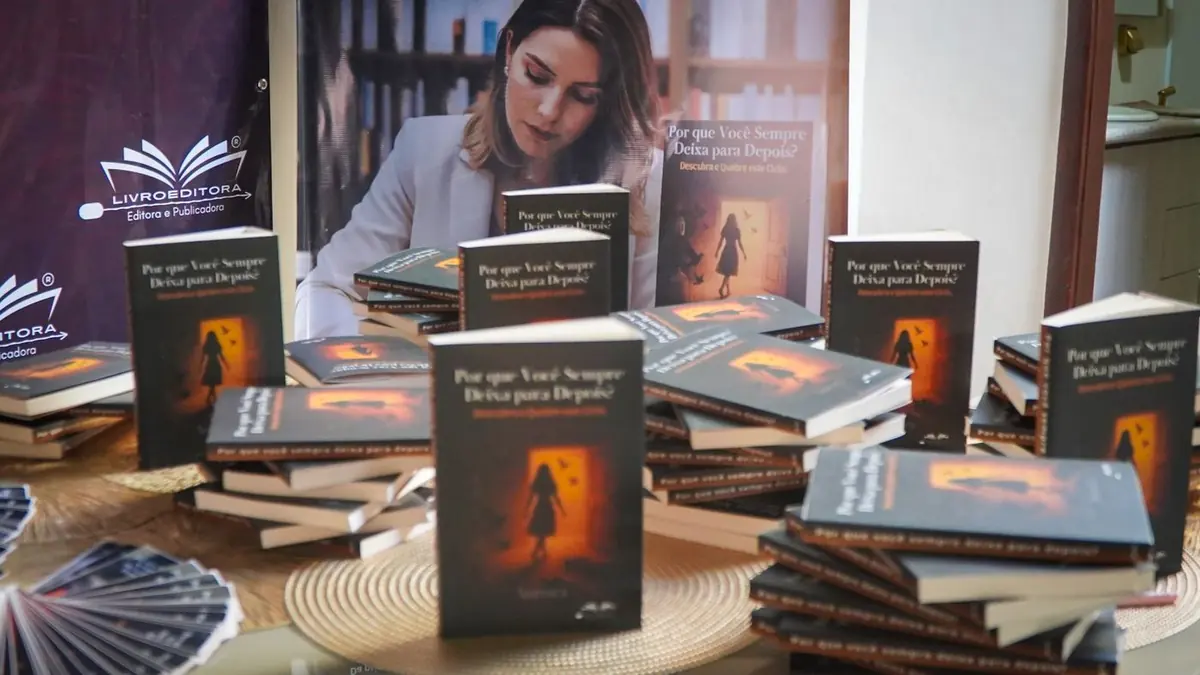 Livros, lançamento e presença